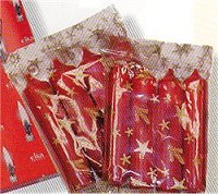 4 Red Advent Candles; Medium