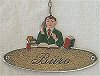Pewter Door Sign: Büro (Office)