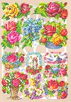 EF7006 - Dutch Flowers Scrap Sheet