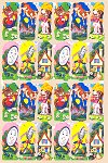 MLP971  -  24 Nursery Rhyme Scrap Sheet